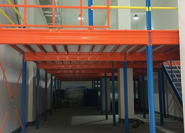 東莞閣樓平臺貨架批發(fā)多少錢一平方？【易達貨架】