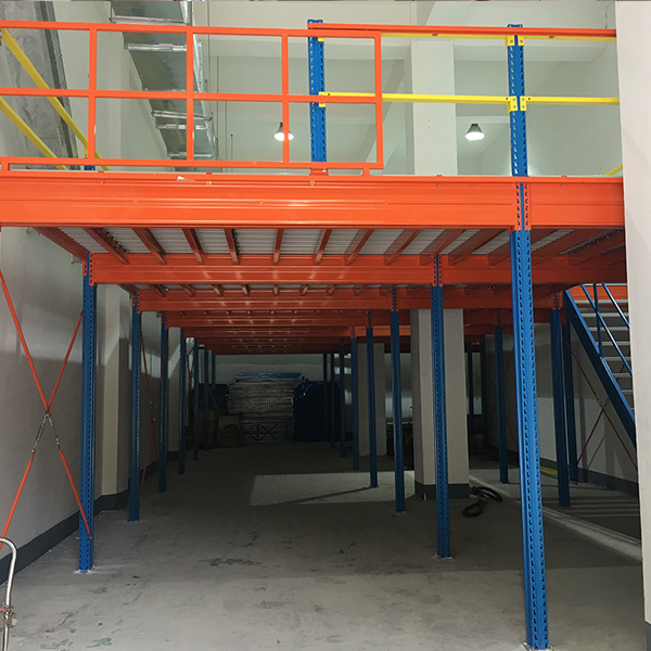 雙層倉(cāng)儲(chǔ)貨架